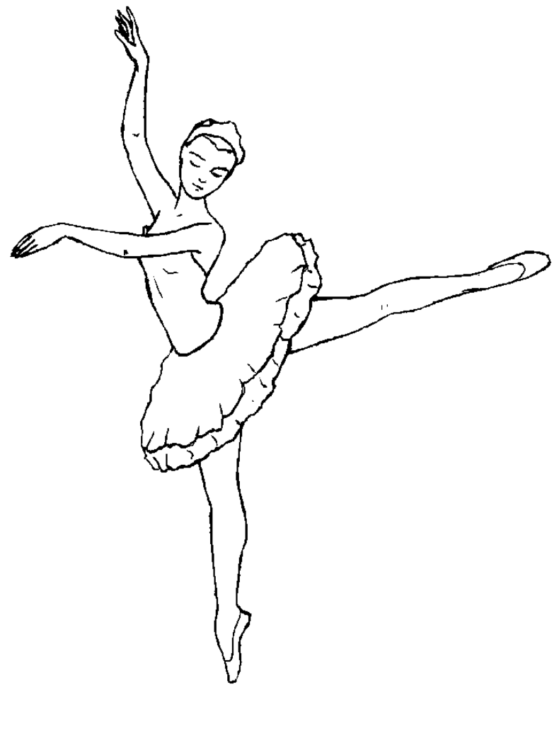 Ballerina Coloring Pages Ballerina Coloring Pages Coloring Town Ballerina Coloring Pa