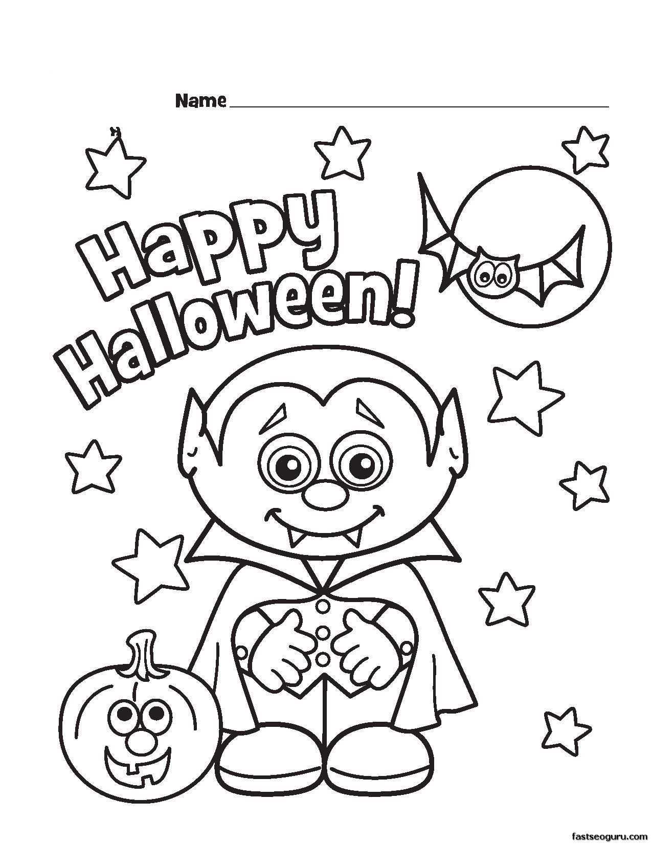 Halloween Vampire Coloring Pages Czfv Jpg 1275 1650 Kleurboek Gratis Kleurplaten Boek