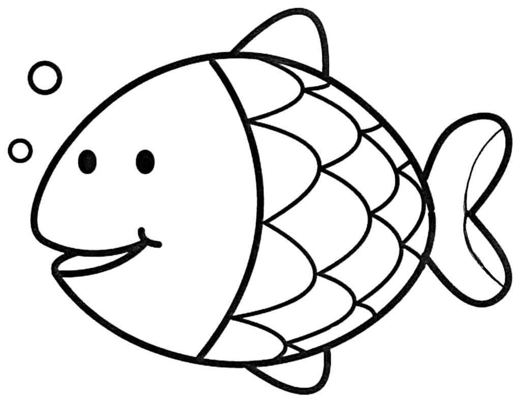 Fish Coloring Sheet Dieren Kleurplaten Gratis Kleurplaten Kinderkleurplaten