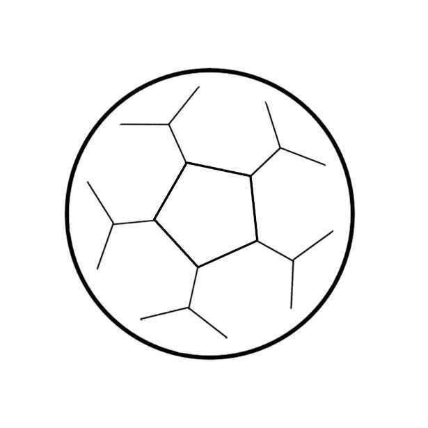 Een Voetbal Tekenen 8 Stappen Met Afbeeldingen Voetbal Tekenen Voetbal Kaarten Voetba