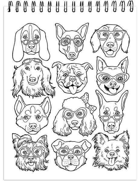 Pin By Bea Boer On A Imprimer Chiens Dog Coloring Book Coloring Pages Coloring Books