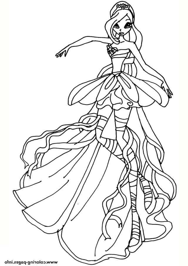 Winx Club Coloring Pages