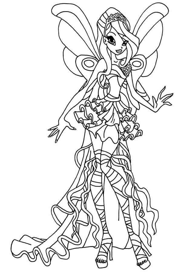 Winx Sirenix Coloring Pages Cartoon Coloring Pages Hello Kitty Colouring Pages Colori