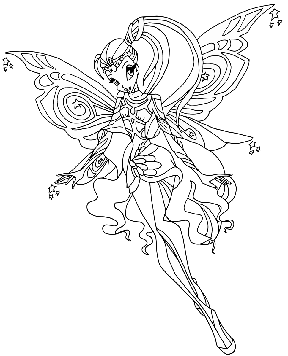 Winx Club Bloomix Coloring Pages Coloring Pages My Little Pony Coloring Cartoon Coloring Pages