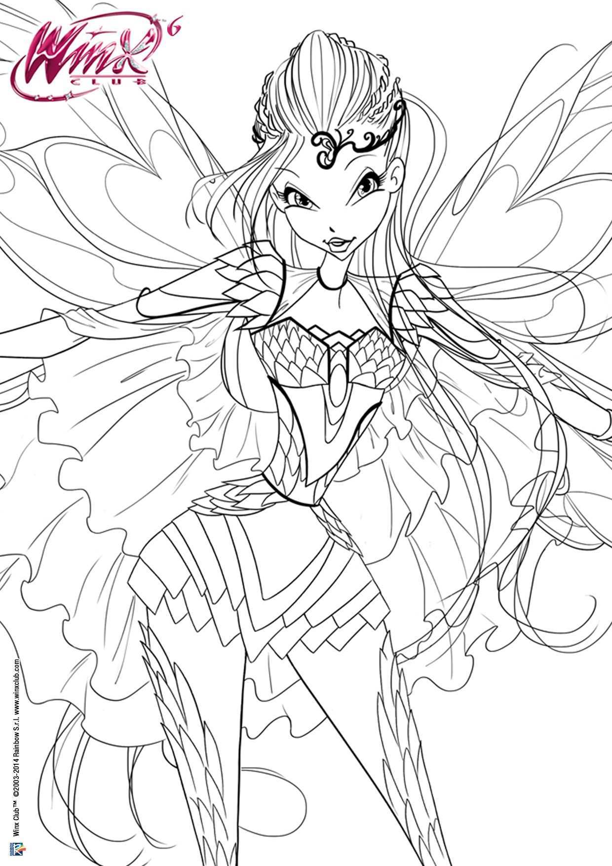 Winx Club Tumblr Cartoon Coloring Pages Coloring Pages Fairy Coloring Pages