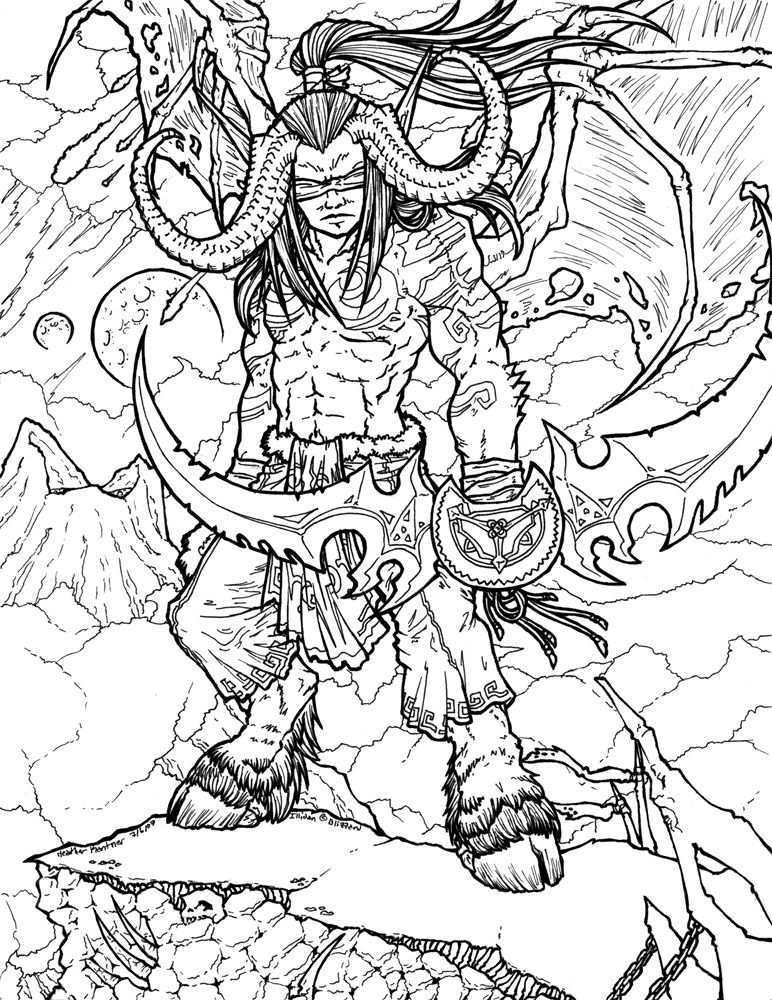 World Of Warcraft Coloring Book Google Search Monster Coloring Pages Coloring Books C